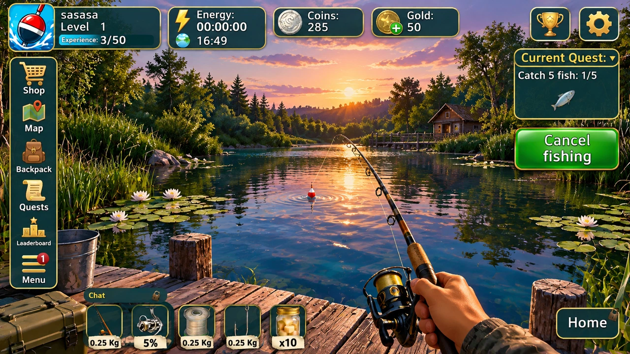 Fishing Place Game