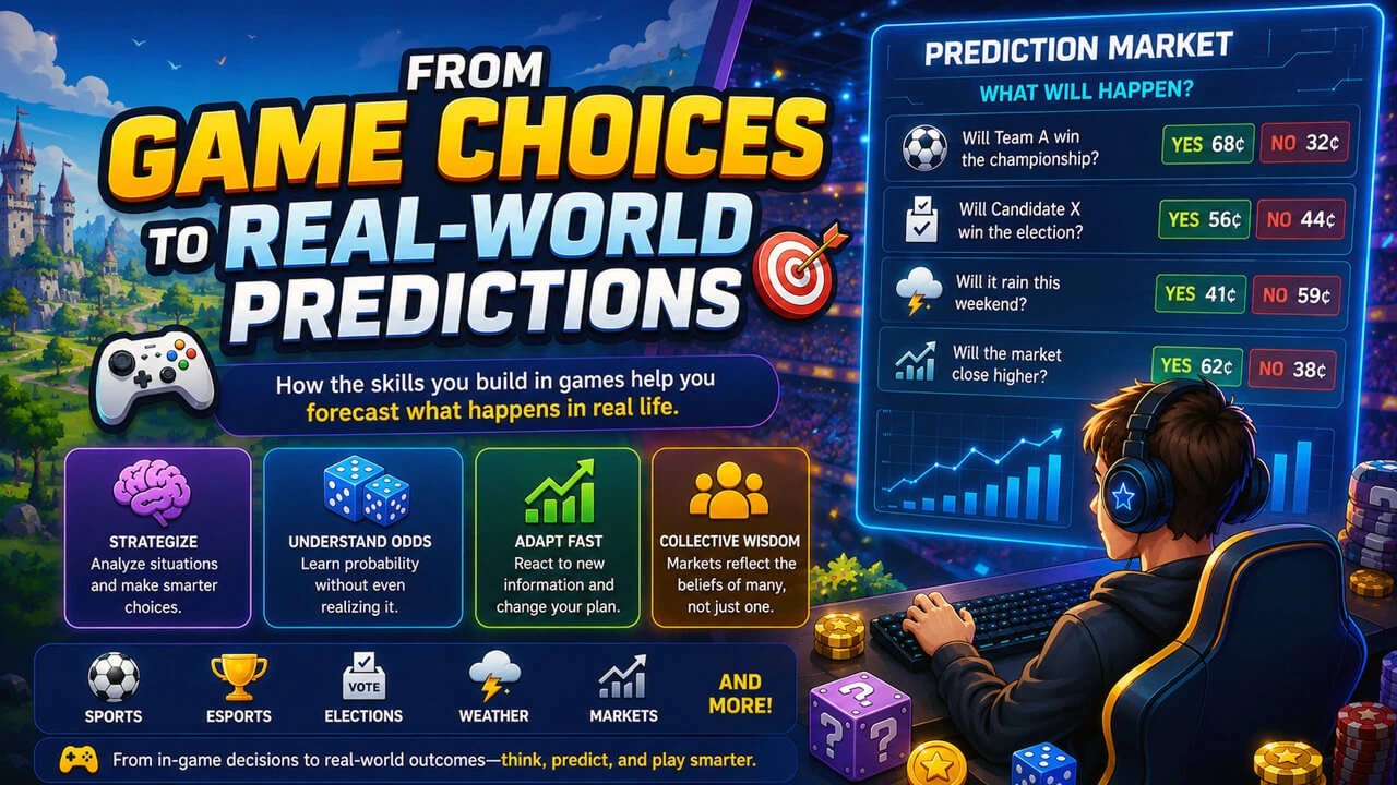 From Game Choices To Real-World Predictions