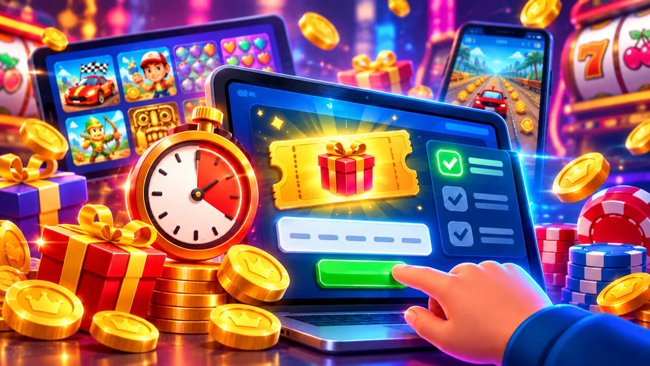 Gaming Bonus Codes: How To Check Expiry!