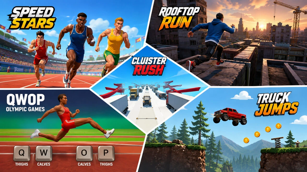 Speed Stars And The Best Running Games Online: 9 Athletic Challenges You Can Play Unblocked!