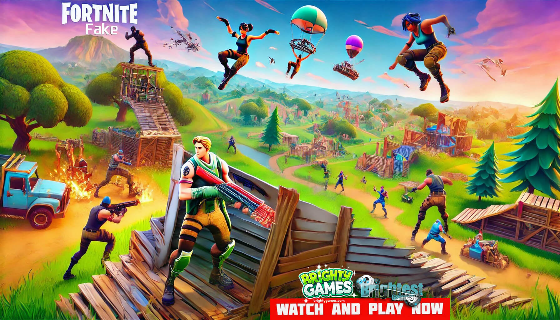 Top 5 Fake Fortnite Games To Play Online BrightestGames