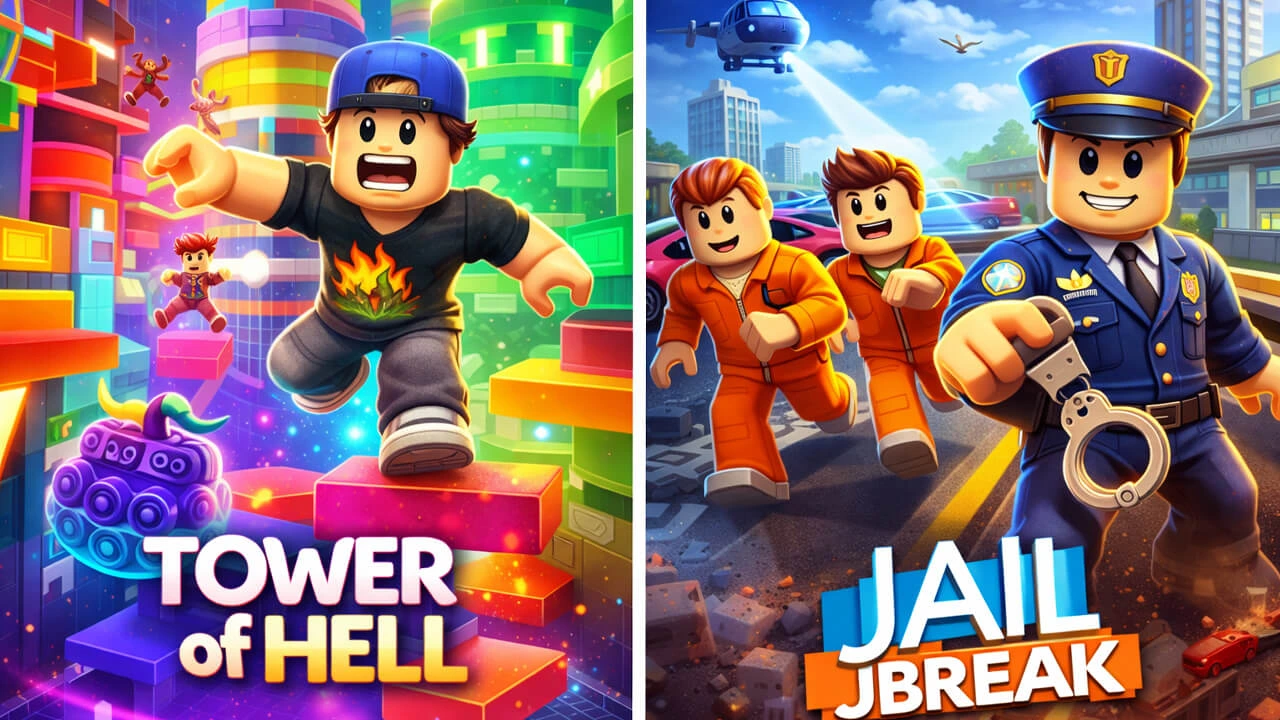 Tower of Hell And Jailbreak!