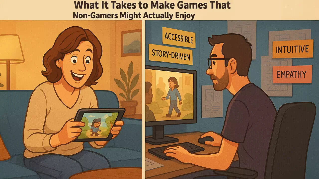 What It Takes To Make Games That Non-Gamers Might Enjoy