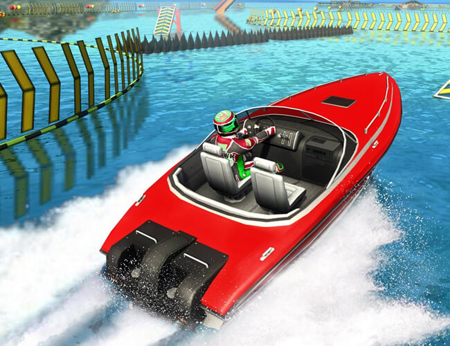 Jetski Shark Attack Racing Game: Jet Ski Boat Game para Android - Download