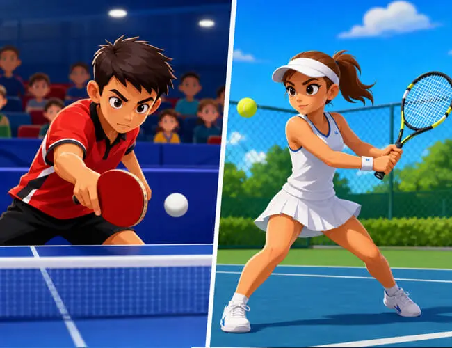 Tennis Et Ping-Pong
