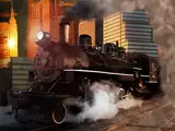 Delivery steam train
