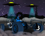 Buggy Space Race