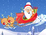 Santa And Rudolph Sleigh Ride