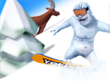 Yeti Sports Snowboard Free Ride