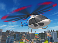 City Helicopter Flight