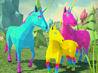 Unicorn Family Simulator Magic World