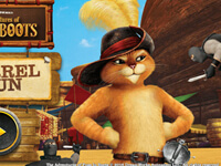 The Adventures Of Puss In Boots Barrel Run
