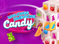 Mahjongg Dimensions Candy 640 seconds