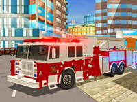 Fire City Truck Rescue Driving Simulator
