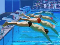 Swimming Pool Race