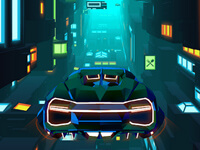 Neon Flatron: Cyberpunk Racer
