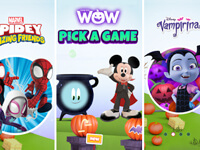 Mickey and Spidey Halloween Game