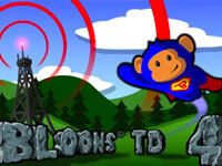 Play Online Bloons tower defense 4 Game At Unblocked Games