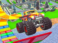 Impossible Monster Truck Race Stunt Driving 2021