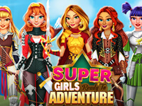 Super Girls Ready To Adventure