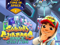 Subway Surfers Space Station . BrightestGames.com