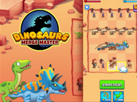 Dinosaurs Merge Master - 🕹️ Online Game