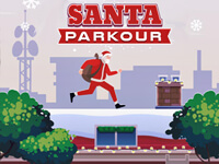 Santa Parkour