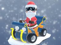 Grinch Chase Santa