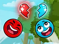 Red and Blue Ball: Cupid love