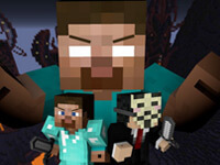 Herobrine vs Hacker