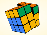 Online Rubik's Cube (3x3x3) - Grubiks