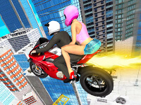 Ramp Bike Jumping