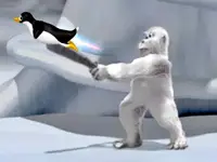 Yeti Sports: Pingu Throw