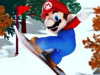 3D Mario Snowboard