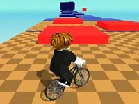 Obby Rides The Bike