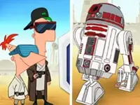 Phineas and Ferb Star Wars Droid Masters