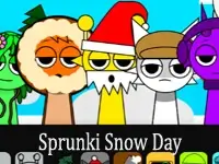 Sprunki Snow Day