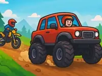Hill Climb: Cars And Motorcycles