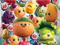 Drop Merge Fruit Characters