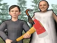 Schoolboy And Granny 2: Survival In The Forest