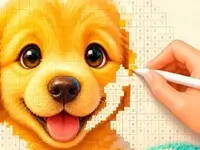 Paint by Numbers: Cute Pets