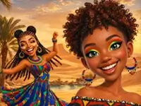 African Princesses: Style Island