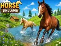 Wild Horse Simulator Racing Games