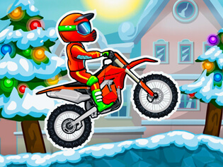 Moto x3m 4 Winter Christmas Edition 