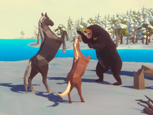 Play Free Winter Horse Simulator Family Adventure Brightestgames Com - horse simulator in roblox