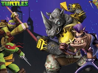 Mega Mutant Battle: TMNT . BrightestGames.com