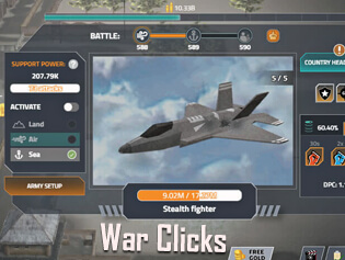 War Clicks Crazy Games - fasrultimate