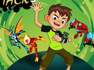 Omnitrix Attack: Ben 10 . Online Games . BrightestGames.com