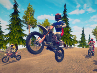 Dirt Bike Enduro Racing . Online Games . BrightestGames.com