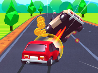 Road Crash . Online Games . BrightestGames.com